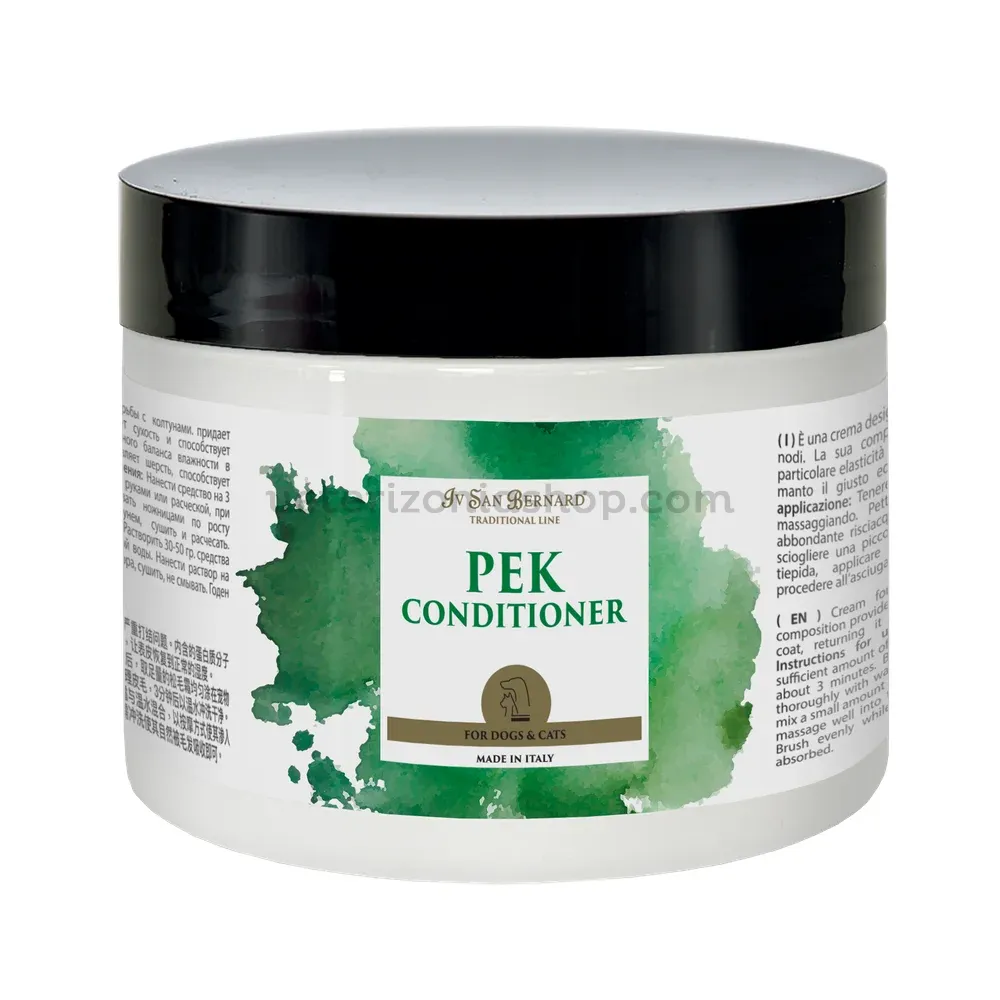 Pek Conditioner Iv San Bernard 250 ml quita nudos Envase actual de Pek Conditioner Iv San Bernard 250 ml, crema acondicionadora quita nudos