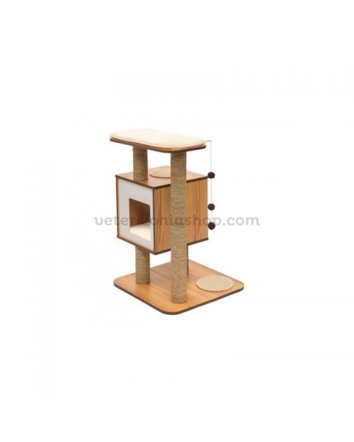 Torre Rascador Gato V-Base Blanco