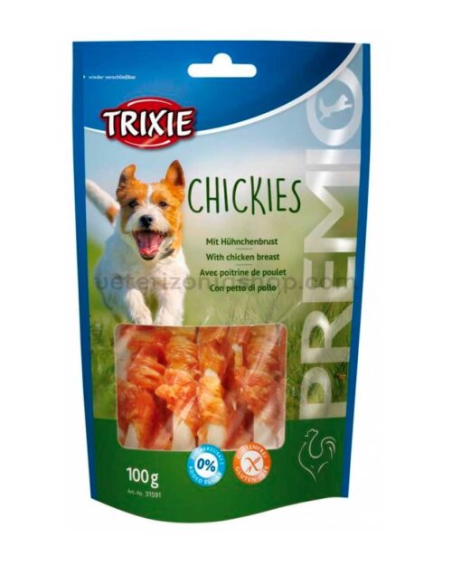 Premios para perros Chickies, 100grs