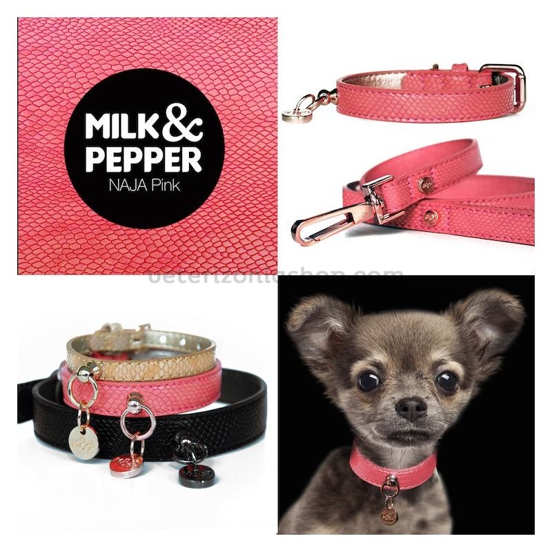 Collar Perro Naja Pink Milk&Pepper