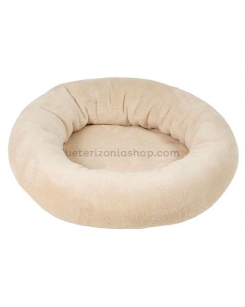 Cama Donut Perro Gato Beige