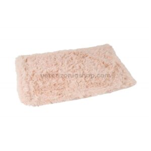 colchoneta peluche para perros beige