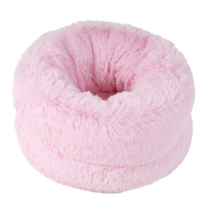 cama saco para perros pequeños Rosa