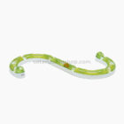 Catit Senses 2.0 Play Circuit con recorrido plano verde y blanco y pelota