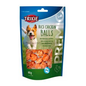 Premio para perros Rice Chicken Balls, 80gr