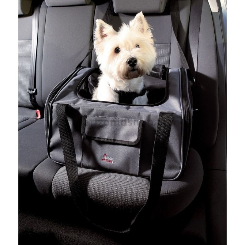 Asiento Coche y Bolsa Perros