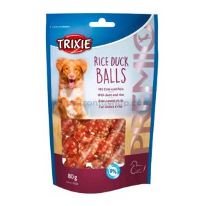 Premio Rice Duck Ball para Perros, 80grs