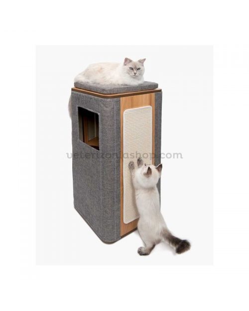 Mueble Rascador Gatos Vesper Cubo Tower