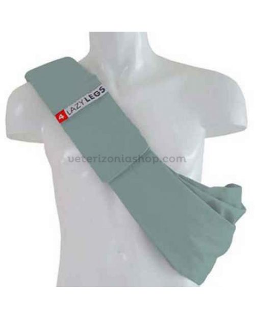 bandolera perro gato lazy legs verde
