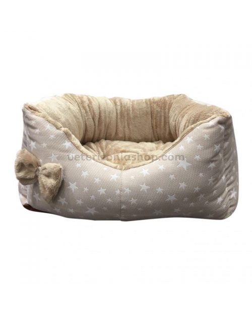 Cama para Perro Estrellas Beige