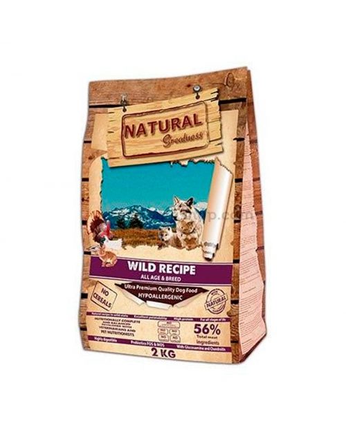 Pienso perros wild recipe Natural Greatness