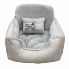 asiento-cama-coche-perro-gris