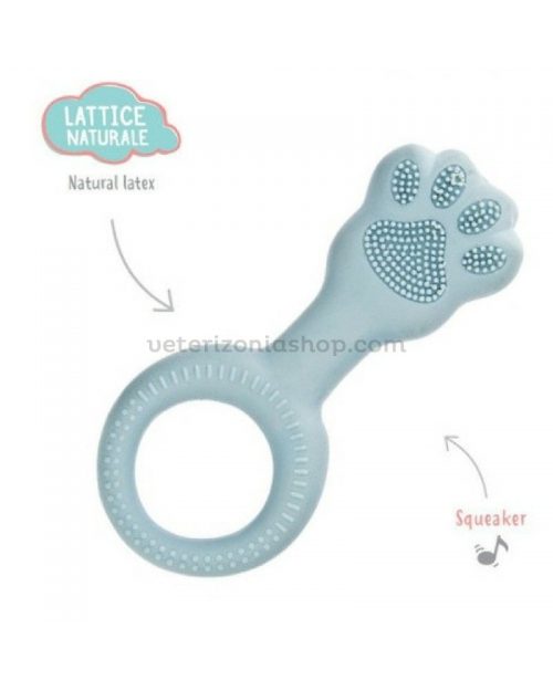 Juguete para Cachorro Látex con Sonido Azul