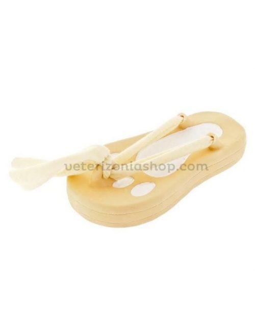 Juguete para Perro Mini Chancla Amarillo