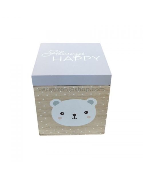 Caja de Madera Teddy Grey