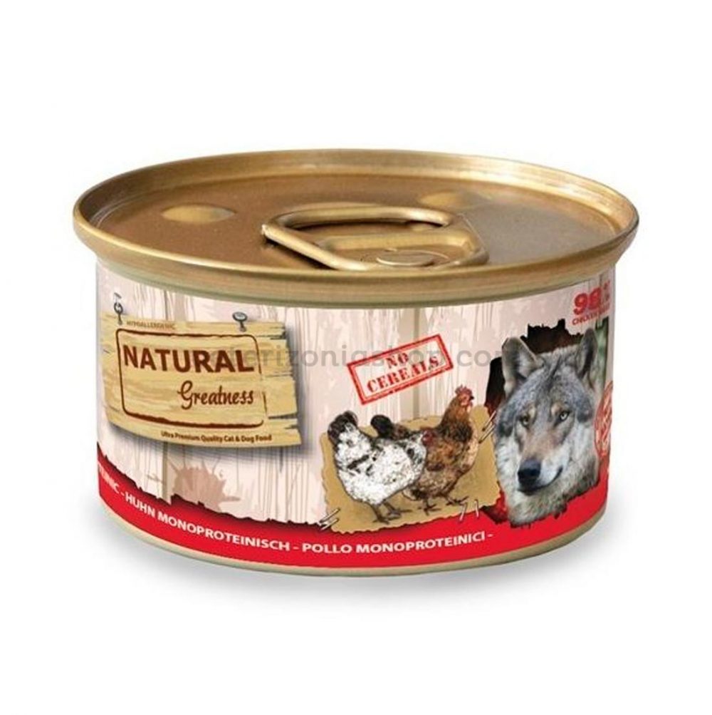 comida humeda perro monoproteica natural greatness