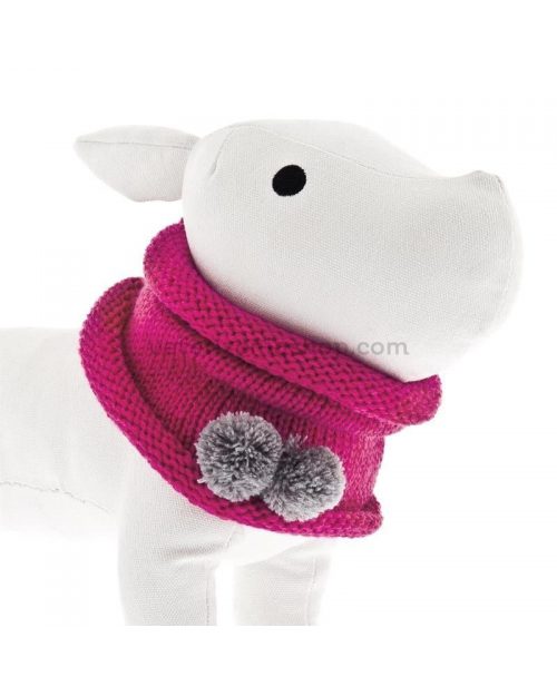 Bufanda Braga Cuello para Perro Rosa