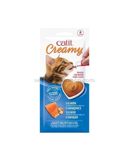 catit-creamy-snack-liquido-salmón-gambas-4x10g