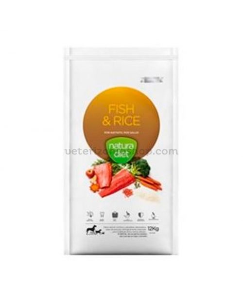 Pienso para Perro Natura Diet Fish&Rice