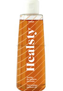 aceite de salmón healsty para perro