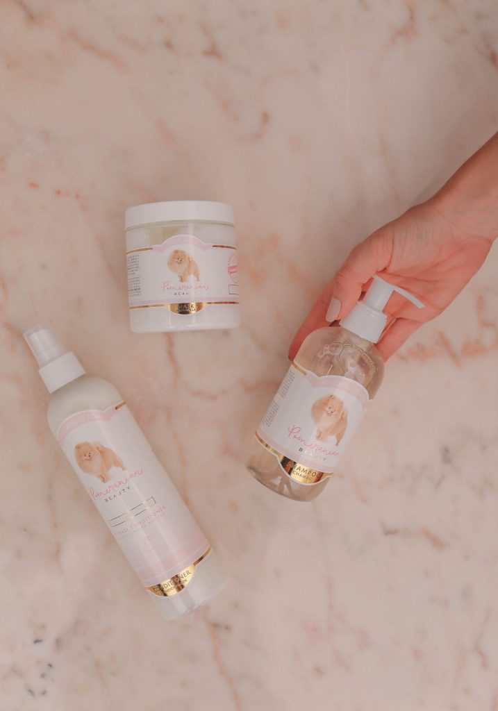 Spray Acondicionador para Pomerania Volumen para el cepillado del