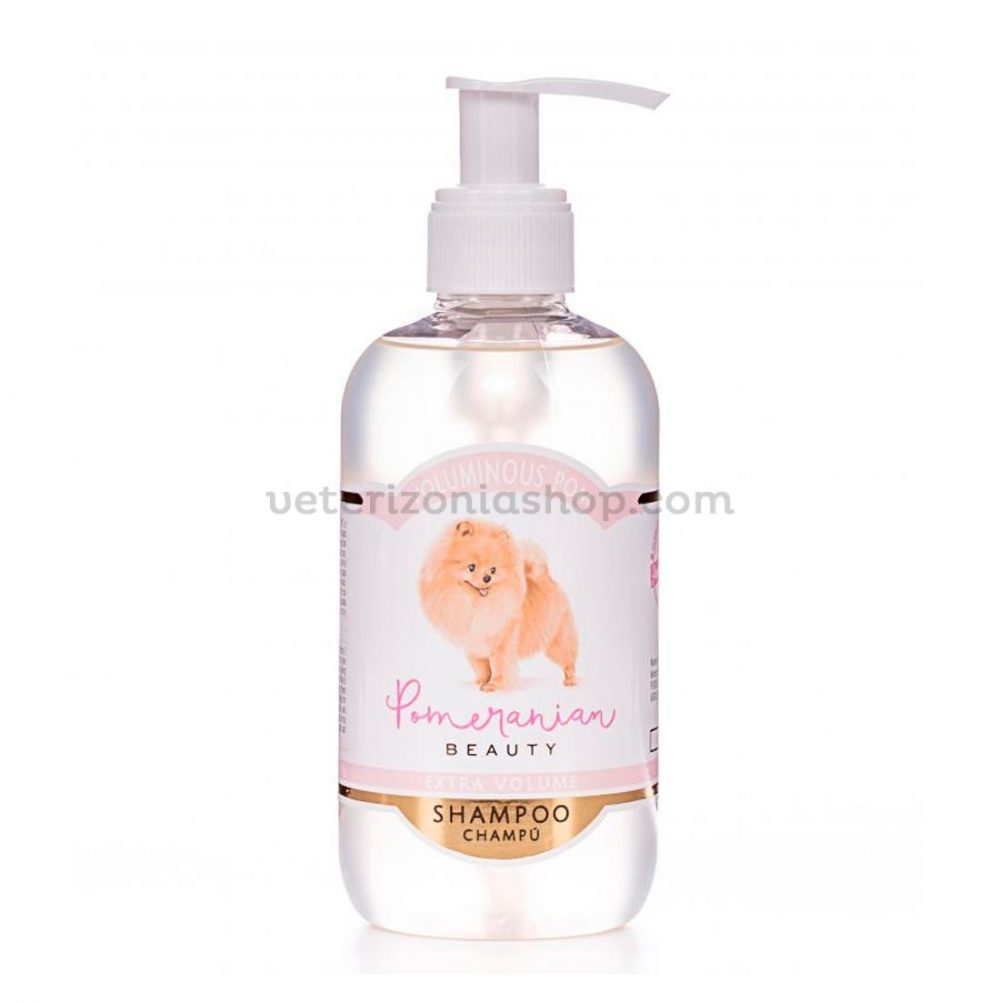 Champú Voluminous Pom para Pomerania de Pomeranian Beauty