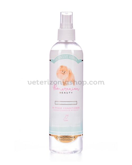 Spray Acondicionador para Pomerania Hidratante para el cepillado del Pomerania