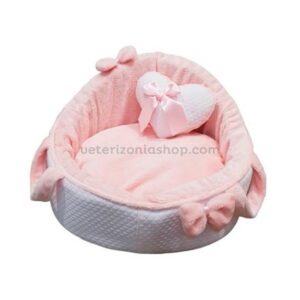 Cama cuco desenfundable para Perro Gato Rosa