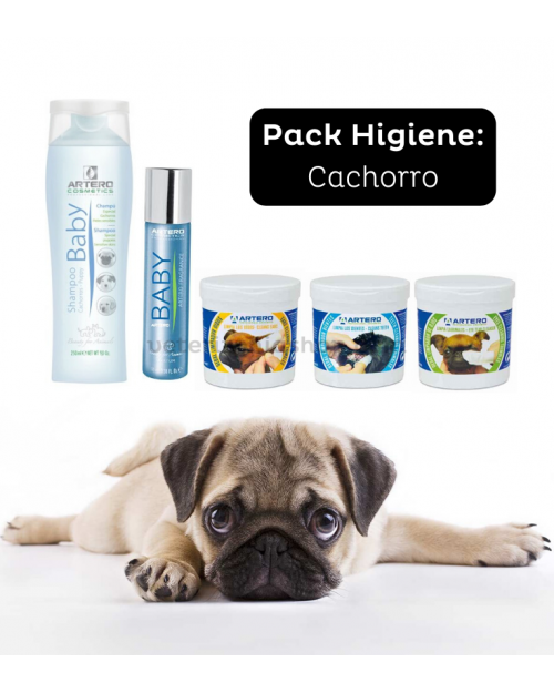 pack higiene cachorros perros