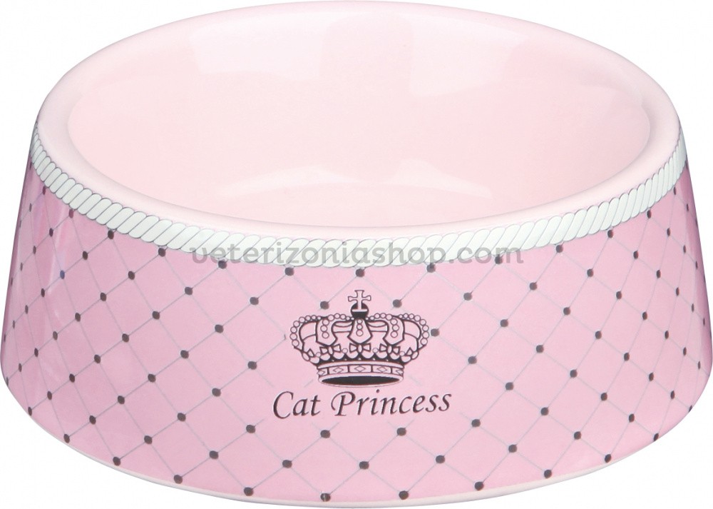 comedero bebedero gatos ceramica rosa