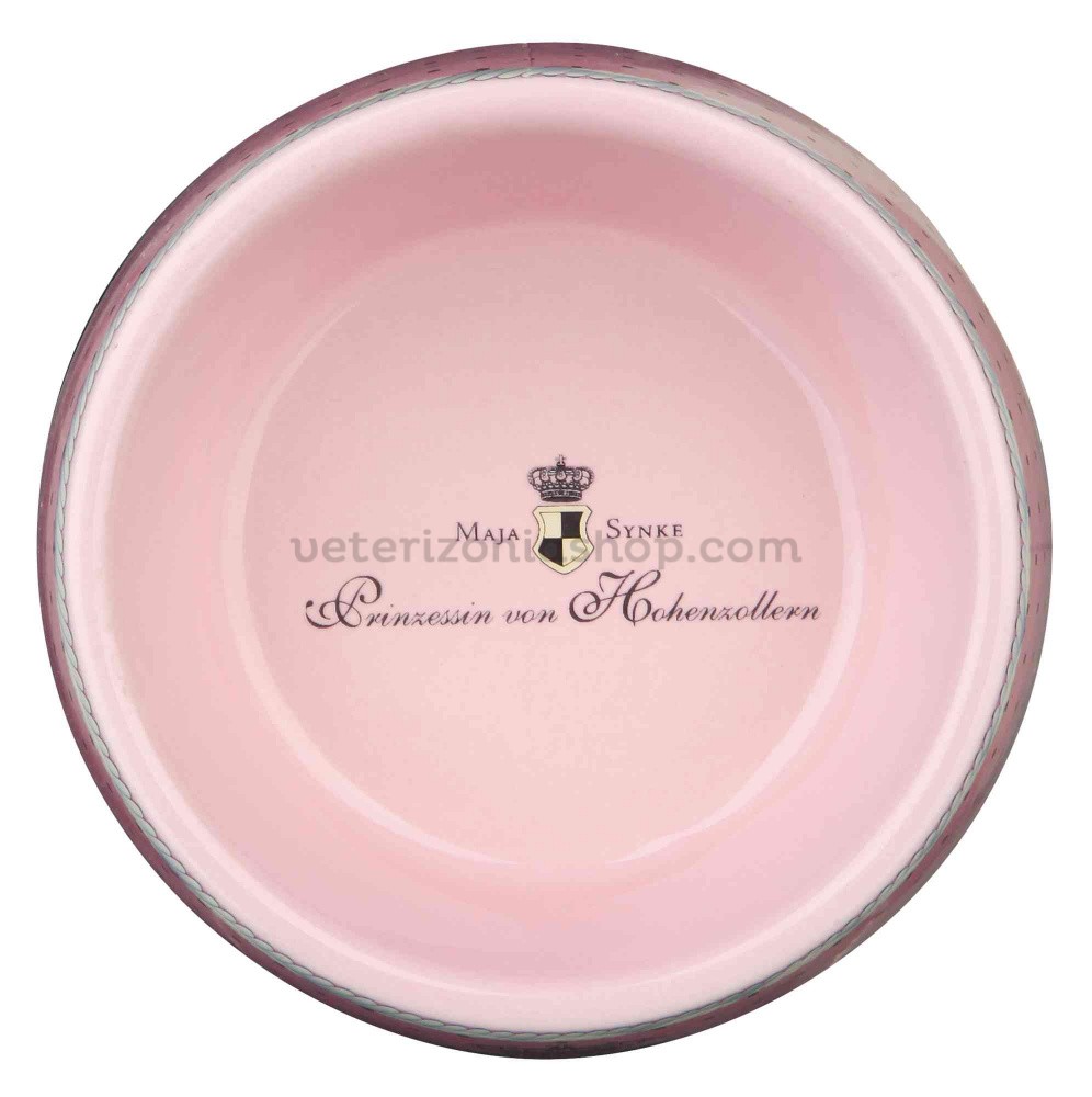 comedero bebedero ceramica gatos rosa