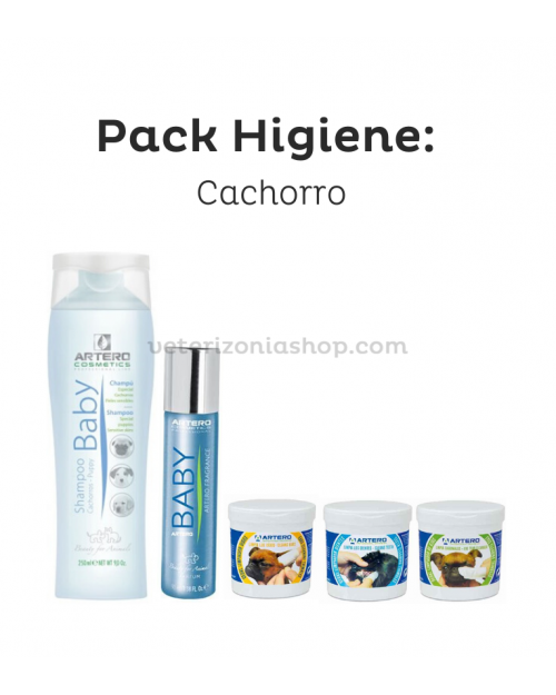 pack higiene cachorros perros