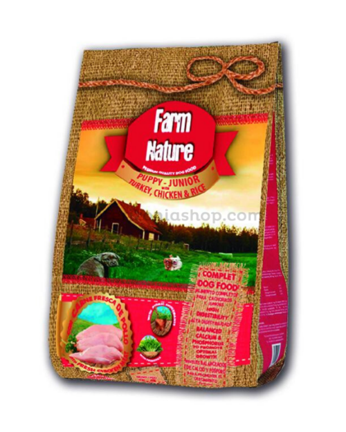 pienso natural perros pavo pollo arroz farm nature