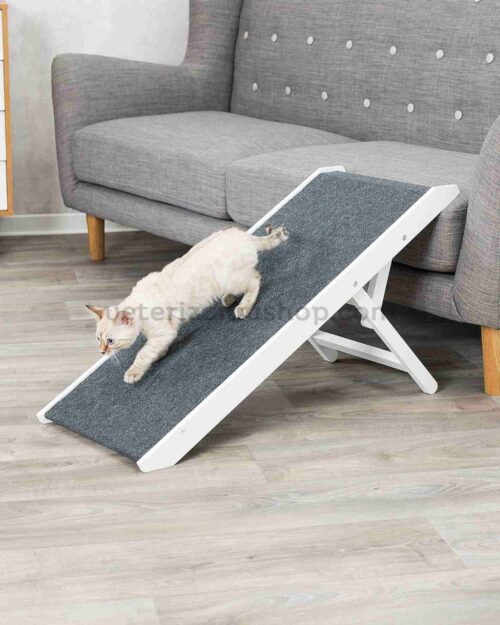 rampa madera perros gatos plegable ajustable