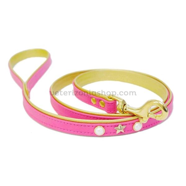 correa perro arlet fucsia