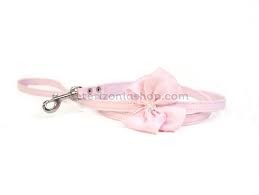 correa perro ninette rosa