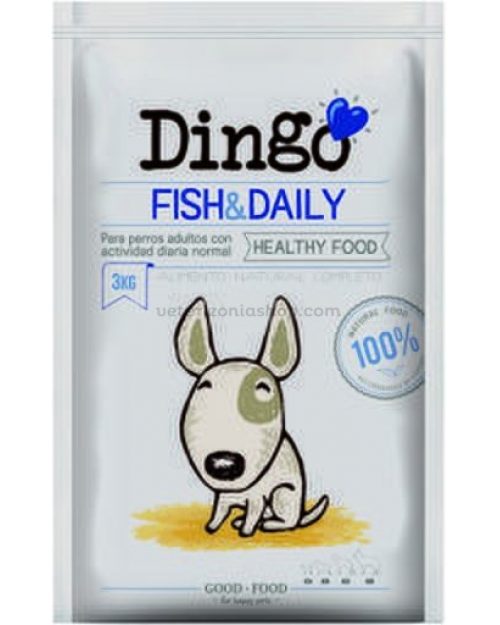 erección Estacionario superficie Pienso para Perro Dingo Fish&Daily - Veterizonia