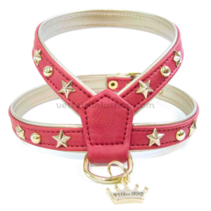 arnés-para-perro-pequeño-lua-rojo