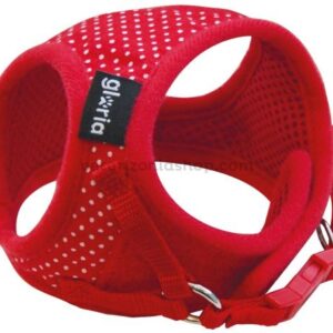 arnes para perros pequeños petral puntos rojo