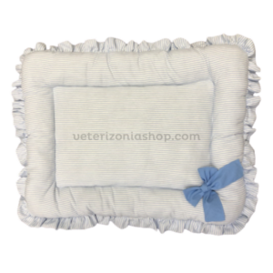 Colchoneta Mini Rayas Azules para perros y gatos