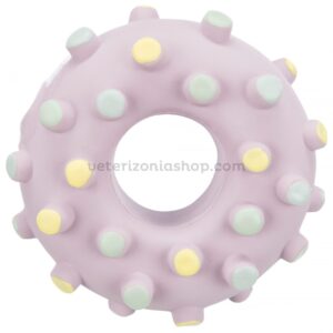 Mini Anillo Látex para cachorros, sin sonido, ø8 cm