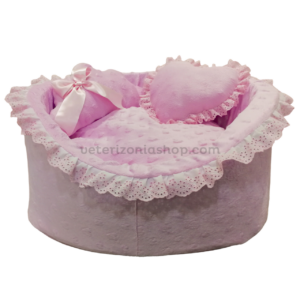 cama-para-perra-cachorro-rosa-desenfundable-mascotas