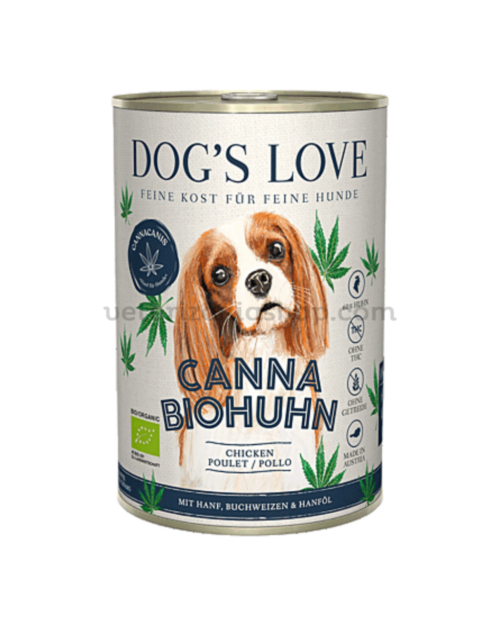 Dog´s Love Canna Bio chicken Alimento Húmedo para perros