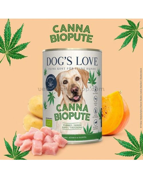 dog´s-love-canna-bio-turkey-alimento-húmedo-para-perros