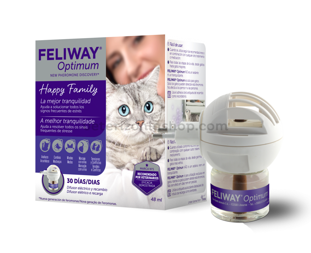 FELIWAY-Optimum-con-difusor-para-gatos-veterizonia
