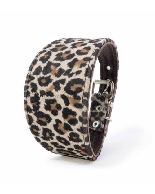 collar para perro galgo tela safari Estilfordog