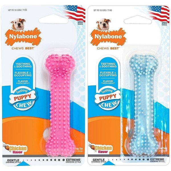 Nylabone-huesos-dentición-cachorros