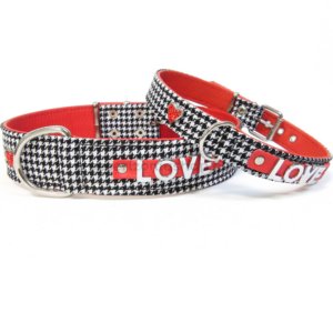 collar perro pata de gallo
