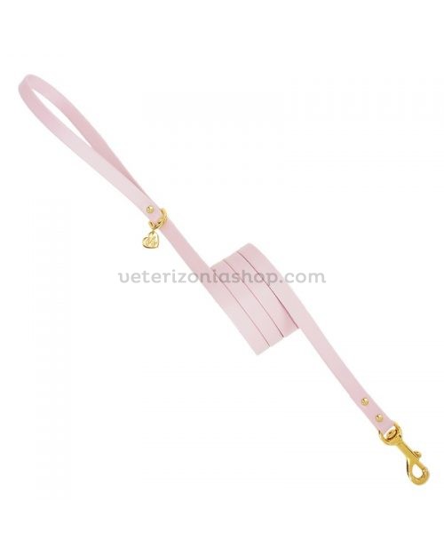 plain-leash-powder-rose-ecoleathergold-veterizonia