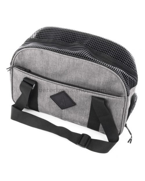 bolso-para-perros-básico-gris